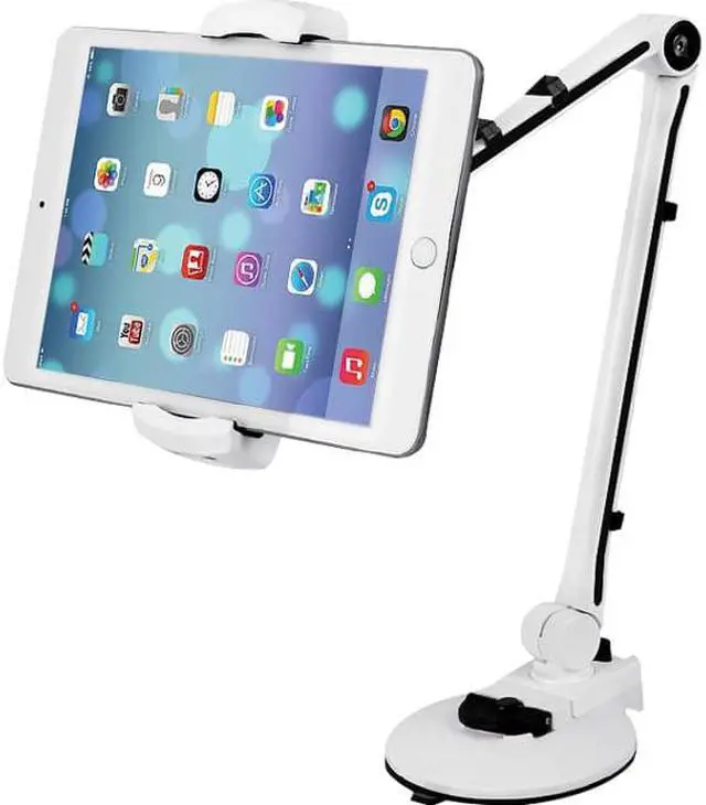Alt view image 7 of 9 - SIIG CE-MT1X12-S1 FM Universal Tablet Mnt Wht