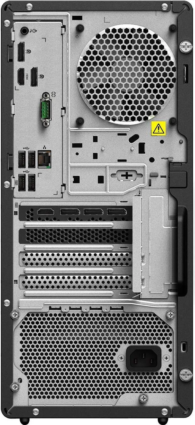 Alt view image 7 of 13 - Lenovo ThinkStation P358 Workstation - AMD Ryzen 7 PRO 5845 (3.4 GHz) - 16GB DDR4 RAM - 512 GB SSD - NVIDIA GeForce RTX 3060 12GB - Windows 11 Pro  30GL0052US