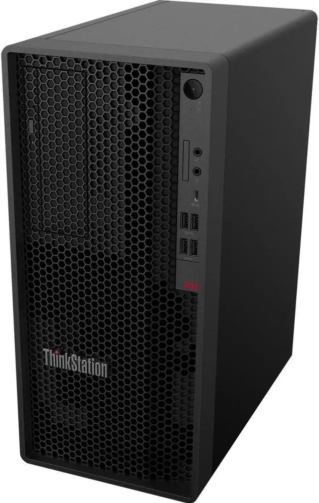 Alt view image 7 of 13 - Lenovo ThinkStation P358 30GL0051US Workstation - AMD Ryzen 9 PRO 5945 - 32 GB DDR4 SDRAM RAM - 1 TB SSD - Tower