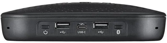 Alt view image 9 of 13 - Adesso 360° Conference Call Bluetooth/Wired Speaker with Microphone and USB 3.0 Hubs - USB - Microphone - Battery