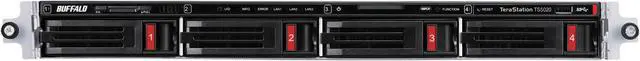 Alt view image 4 of 7 - BUFFALO TeraStation TS5420RN1604 4-Bay NAS 16TB (4x4TB) with NAS-Grade Hard Drives Included Rackmount Network Attached Storage