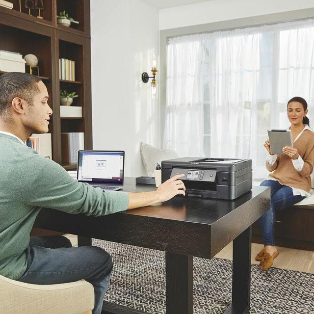 Alt view image 9 of 19 - Brother MFC-J1170DW Wireless Color Inkjet All-in-One Printer