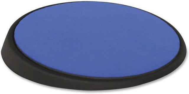 Alt view image 12 of 18 - Allsop Wrist Aid Ergonomic Circular Mouse Pad 9" dia. Cobalt 26226