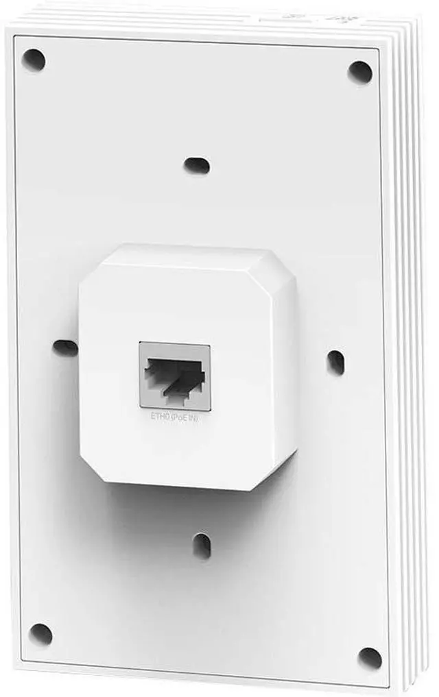 Alt view image 5 of 16 - TP-Link EAP655-Wall | Omada True WiFi 6 AX3000 Wall Plate Wireless Gigabit Access Point | High-Efficiency | Seamless Roaming | PoE Passthrough | Multiple SDN Controller Options | Remote & App Control