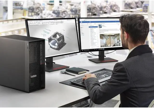 Alt view image 9 of 13 - Lenovo ThinkStation P360 30FM002VUS Workstation - 1 x Intel Core i7 Dodeca-core (12 Core) i7-12700 12th Gen - 16 GB DDR5 SDRAM RAM - 1 TB SSD - Tower