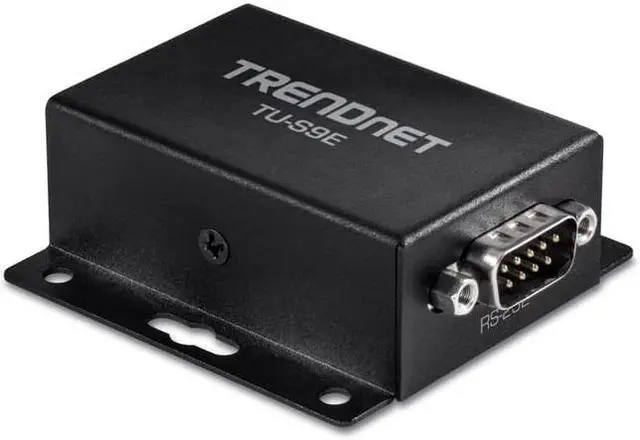Alt view image 7 of 17 - TRENDnet TU-S9E, 1-Port Serial to IP Ethernet Converter