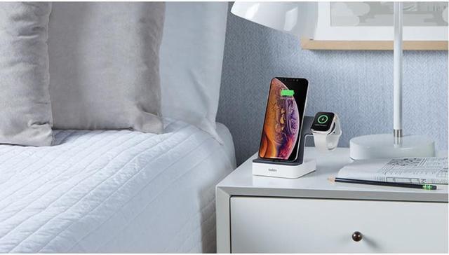 Alt view image 19 of 20 - Belkin PowerHouse Charge Dock for Apple Watch + iPhone X Models, Black