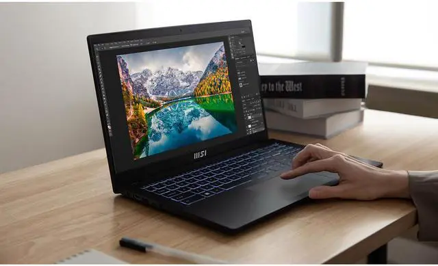 Alt view image 6 of 11 - MSI Modern 15 15.6" Ultra Thin and Light Professional Laptop Intel® Core™ i5-1155G7 Intel® Iris® Xe 16GB DDR4 1TB NVMe SSD Win 11 Pro, B11M-023US