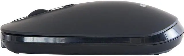 Alt view image 3 of 9 - Verbatim Multi-Device Wireless Rechargeable Optical Mouse - Black - Optical - Wireless - Bluetooth/Radio Frequency - 2.40 GHz - Yes - Black - USB