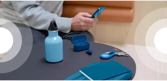 Alt view image 5 of 9 - Belkin SoundForm Play True Wireless Earbuds - Blue