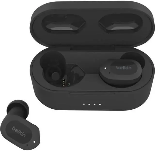 Alt view image 5 of 13 - Belkin SoundForm Play True Wireless Earbuds - Black