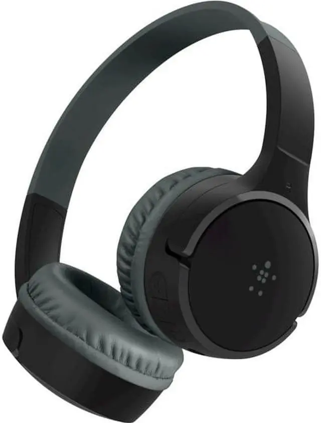 Alt view image 4 of 4 - Belkin SoundForm Mini Kids Wireless Headphones Black AUD001btBKCS