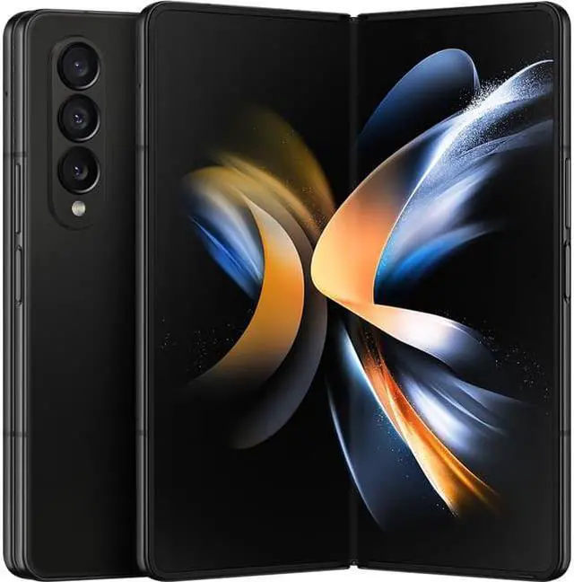 Alt view image 5 of 11 - SAMSUNG Galaxy Z Fold 4 Cell Phone, Factory Unlocked Android Smartphone, 256GB, Flex Mode, Hands Free Video, Multi Window View, Foldable Display, S Pen Compatible, US Version, Phantom Black