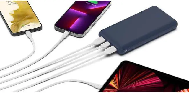 Alt view image 6 of 15 - Belkin BOOSTCHARGE Power Bank 20K BPB012BTBL