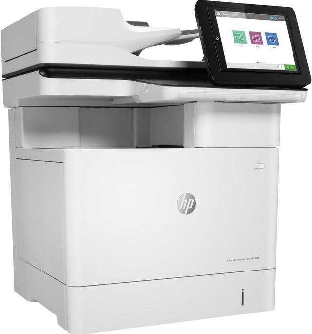 Alt view image 9 of 17 - HP LaserJet Enterprise Flow MFP M634h Laser Printer, Black And White Mobile