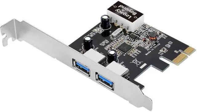 Alt view image 5 of 11 - siig legacy and beyond series pcie to usb 3.0 2port pci express card external pcie host card supports uasp