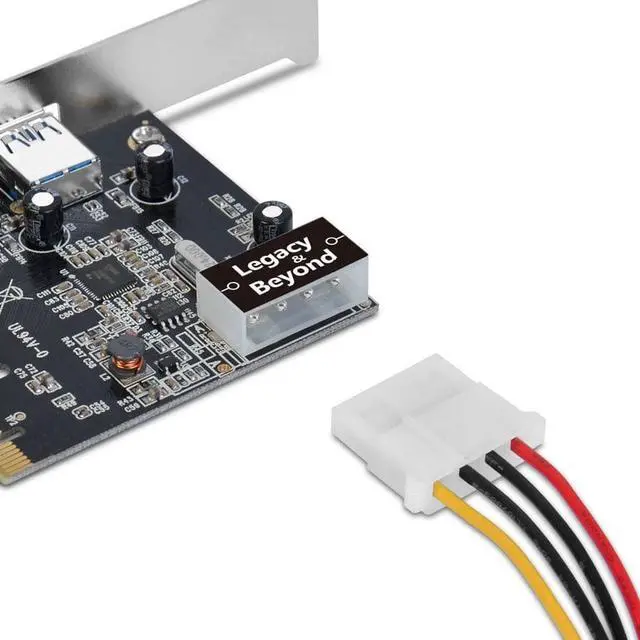 Alt view image 7 of 11 - siig legacy and beyond series pcie to usb 3.0 2port pci express card external pcie host card supports uasp