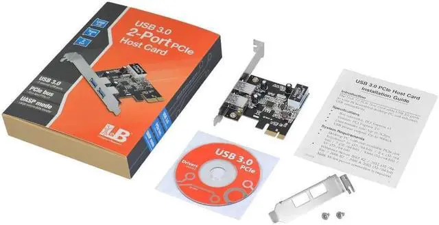 Alt view image 10 of 11 - siig legacy and beyond series pcie to usb 3.0 2port pci express card external pcie host card supports uasp