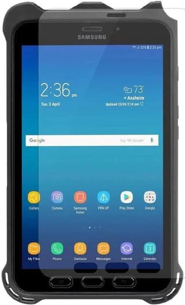 Alt view image 5 of 5 - Targus Tempered Glass Screen Protector for Samsung Galaxy Tab Active3 AWV341TGLZ
