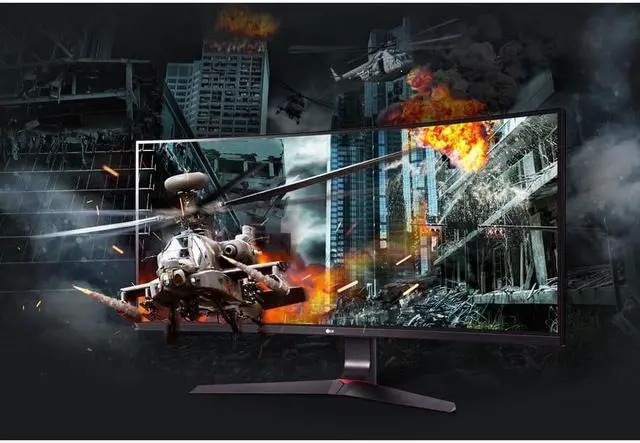Alt view image 12 of 17 - LG 34GL750-B 34 inch 21: 9 Ultragear Curved Wfhd (2560 X 1080) IPS 144Hz G-SYNC Compatible Gaming Monitor