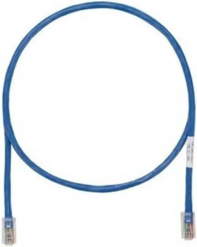 Alt view image 8 of 8 - Panduit UTPSP7BUY 7 ft. Cat 6 Blue Network Ethernet Cable