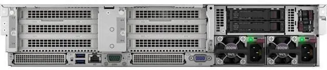 Alt view image 3 of 8 - HPE ProLiant DL385 G11 2U Rack Server - 1x AMD EPYC 9124 (2.70 GHz) - 32GB RAM - 12Gb/s SAS Controller - AMD Chip - Gigabit Ethernet - 8x SFF - 800W  P55080-B21