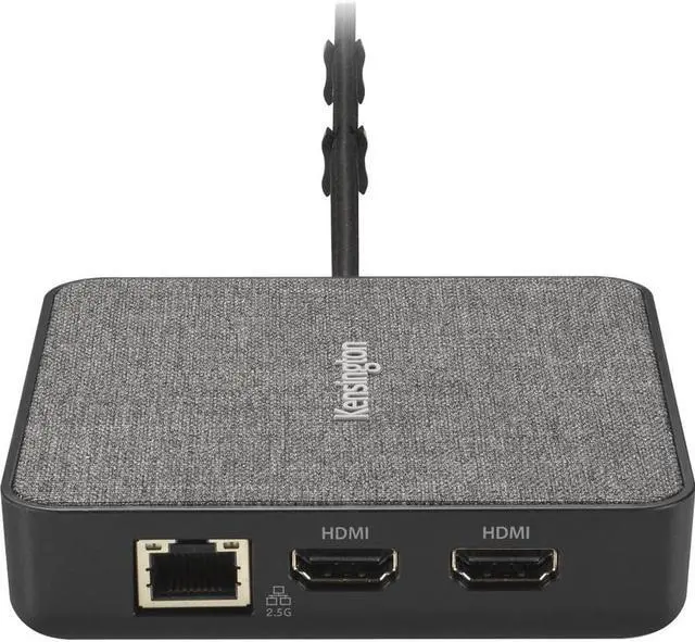 Alt view image 9 of 11 - Kensington MD120U4 USB4 Docking Station 100W Pass Through Charging K32850WW
