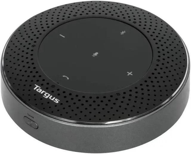 Alt view image 3 of 9 - Targus Bluetooth Speakerphone - USB - Microphone - Battery - Black