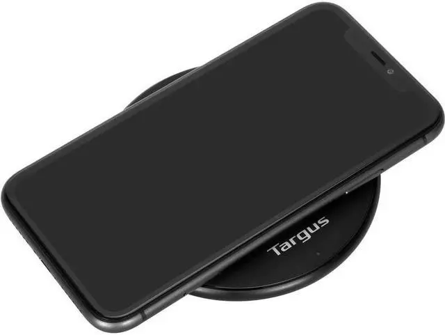 Alt view image 9 of 9 - Targus APW105GL Black Qi Wireless Charging Pad