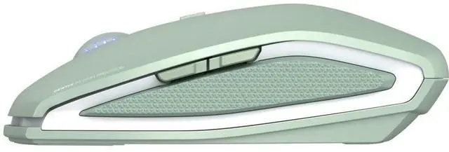 Alt view image 2 of 10 - CHERRY GENTIX BT Bluetooth Mouse - Optical - Wireless - Bluetooth - Agave Green - 2000 dpi - Scroll Wheel - 7 Button(s) - Small/Large Hand/Palm Size - Symmetrical