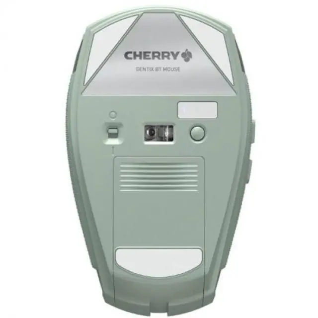 Alt view image 4 of 10 - CHERRY GENTIX BT Bluetooth Mouse - Optical - Wireless - Bluetooth - Agave Green - 2000 dpi - Scroll Wheel - 7 Button(s) - Small/Large Hand/Palm Size - Symmetrical