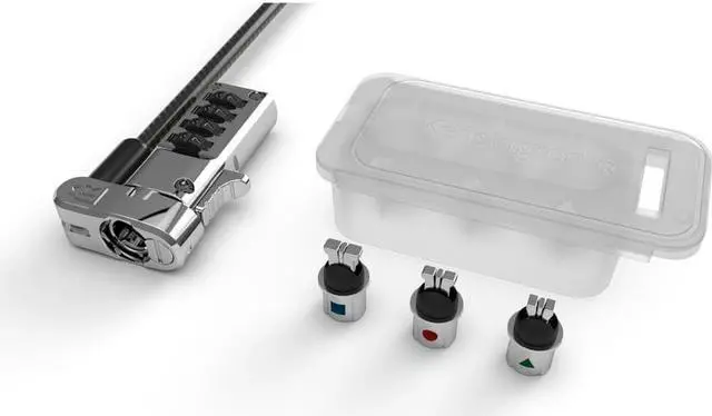 Alt view image 5 of 9 - Kensington Universal 3-in-1 Laptop Lock - Lock Adapter Kit (K62315WW)