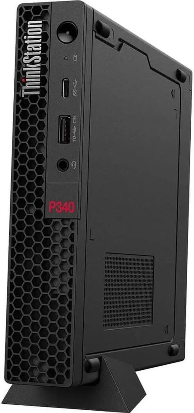 Alt view image 11 of 19 - Lenovo ThinkStation P340 30DFS0UY00 Workstation - 1 x Intel Core i7 Octa-core (8 Core) i7-10700T 10th Gen 2 GHz - 16 GB DDR4 SDRAM RAM - 512 GB SSD - Tiny