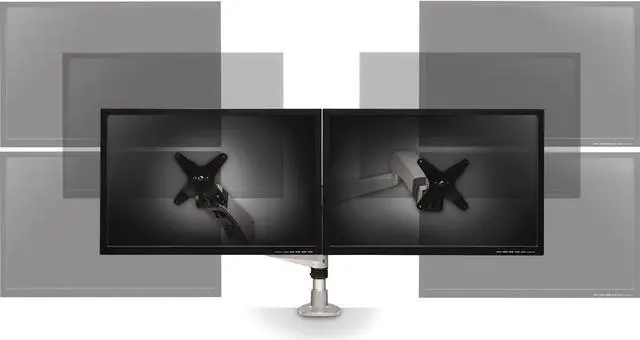 Alt view image 13 of 20 - 3M Easy Adjust Dual Mounting Arm for Flat Panel Display, MA265S