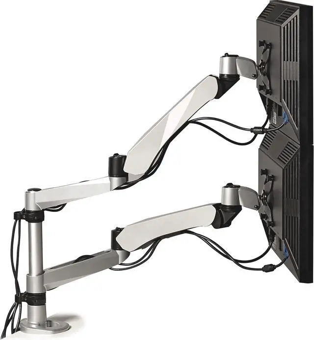 Alt view image 17 of 20 - 3M Easy Adjust Dual Mounting Arm for Flat Panel Display, MA265S