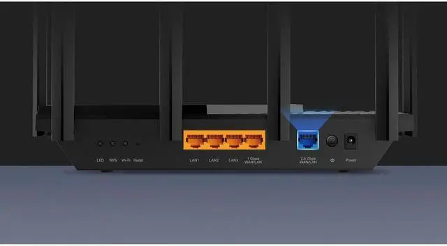 Alt view image 7 of 9 - TP-Link AX5400 WiFi 6 Router (Archer AX72 Pro) - Multi Gigabit Wireless Internet Router, 1 x 2.5 Gbps Port, Dual Band, VPN Router, Guest Network, MU-MIMO, USB 3.0 Port, WPA3, Compatible with Alexa