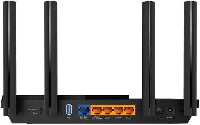 Alt view image 6 of 14 - TP-Link AX3000 WiFi 6 Router (Archer AX55 Pro) - Multi Gigabit Wireless Internet Router, 1 x 2.5 Gbps Port, Dual Band, VPN Router, OFDMA, MU-MIMO, USB Port, WPA3, Compatible with Alexa