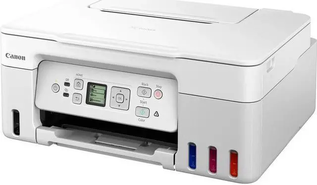 Alt view image 17 of 20 - Canon PIXMA G3270 MegaTank All-in-One Wireless Inkjet Color Printer (White)