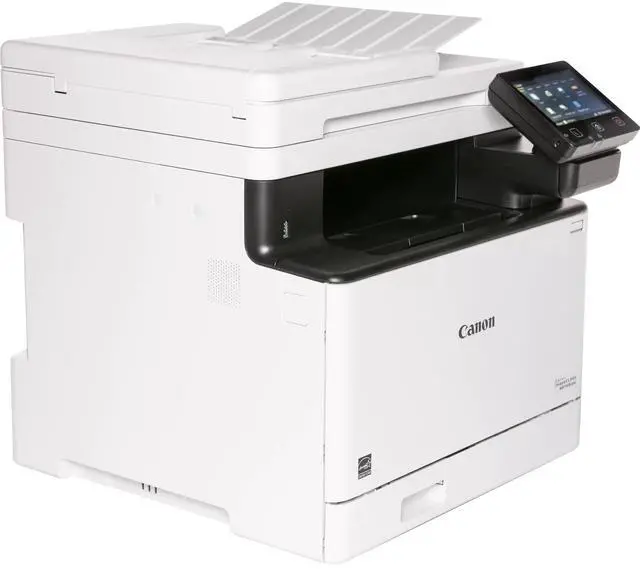 Alt view image 11 of 17 - Canon imageCLASS MF753Cdw Wireless Laser Multifunction Printer Color White