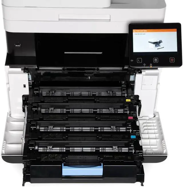 Alt view image 13 of 14 - Canon imageCLASS MF656Cdw Wireless Laser Multifunction Printer Color White