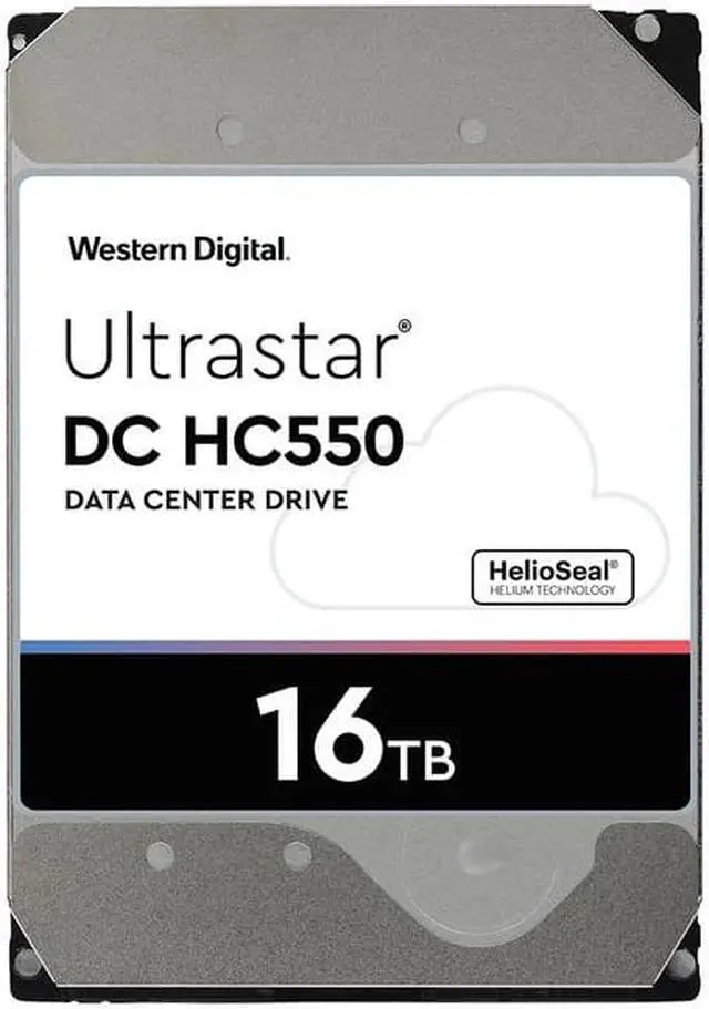 Alt view image 10 of 11 - WD Ultrastar DC HC550 16TB 7200RPM SAS 12Gb/s 3.5" HDD (WUH721816AL5204)
