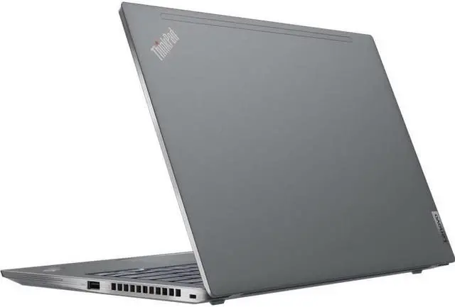 Alt view image 3 of 9 - Lenovo ThinkPad T14s Gen 2 20XF00APUS 14" Notebook - Full HD - 1920 x 1080 - AMD Ryzen 5 PRO 5650U Hexa-core (6 Core) 2.30 GHz - 8 GB Total RAM - 8 GB On-board Memory - 512 GB SSD - Storm Gray -