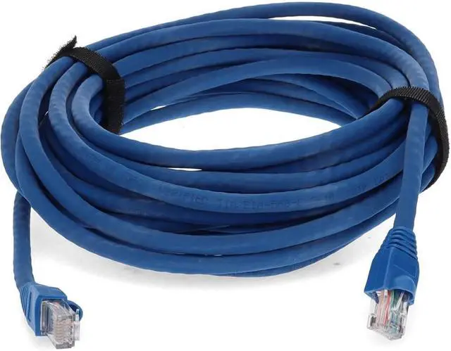Alt view image 8 of 10 - AddOn 20ft Cat6A Snagless UTP Network Patch Cable Blue ADD20FCAT6ABE