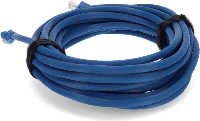 Alt view image 9 of 10 - AddOn 20ft Cat6A Snagless UTP Network Patch Cable Blue ADD20FCAT6ABE