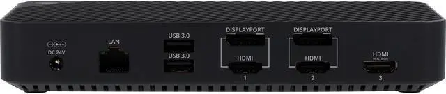 Alt view image 10 of 20 - VisionTek VT7000 Universal USB-C Docking Station 3X 4K Displays with 100W Power Delivery  3X USB-A, 2X USB-C for Windows, Chromebook and Mac, Including M1 and M1 Pro - 901468