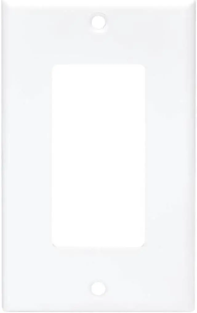 Alt view image 9 of 13 - Tripp Lite Single-Gang Faceplate Decora Style Vertical White N042D100WH