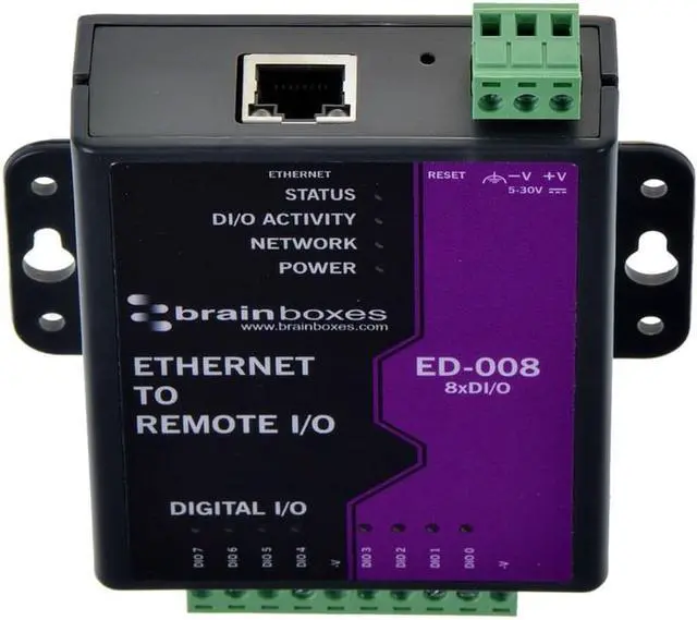 Alt view image 10 of 13 - ETHERNET TO 8 DIGITAL IO PORTS