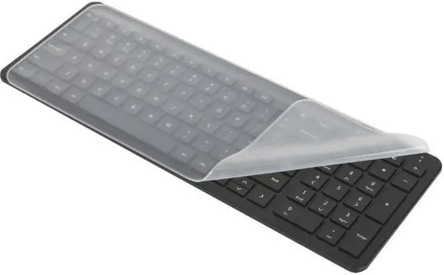Alt view image 5 of 10 - Targus Universal Silicone Keyboard Cover LARGE 3 pack AWV337GL