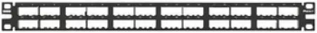 Alt view image 2 of 2 - Panduit CPP48HDEWBL 48-Port 1U Modular Patch Panel