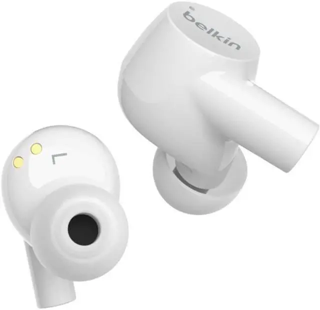 Alt view image 12 of 20 - New Belkin Auc004Btwh Soundform Rise True Wireless Earbuds